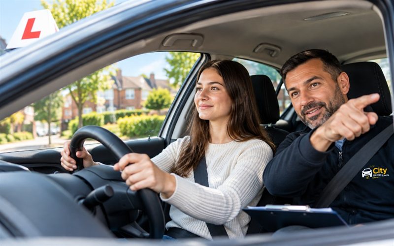 Driving lesson